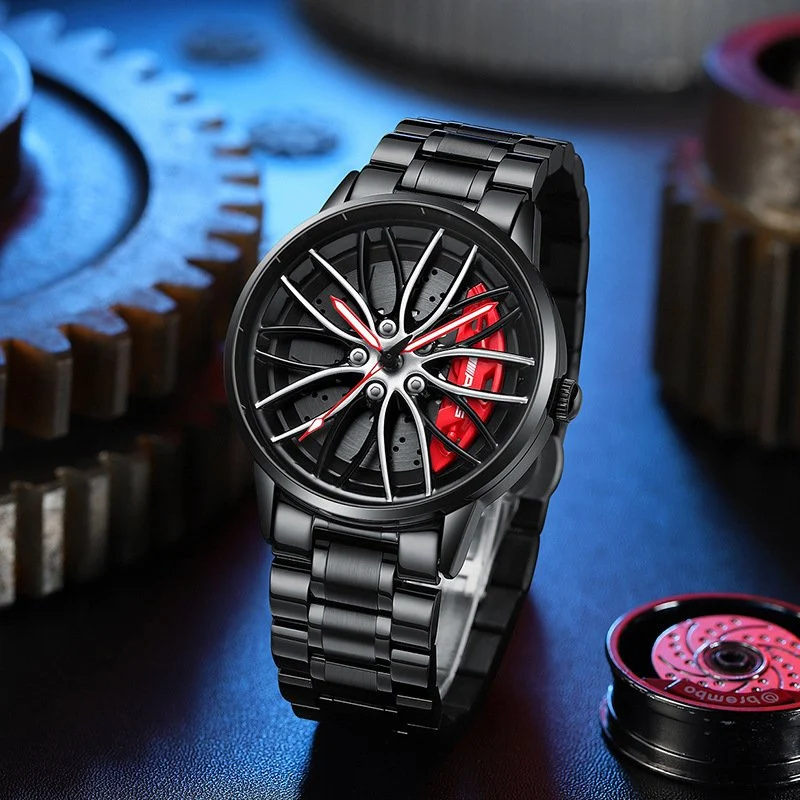 Stylische Rennwagen Herren Uhr - RaceVision