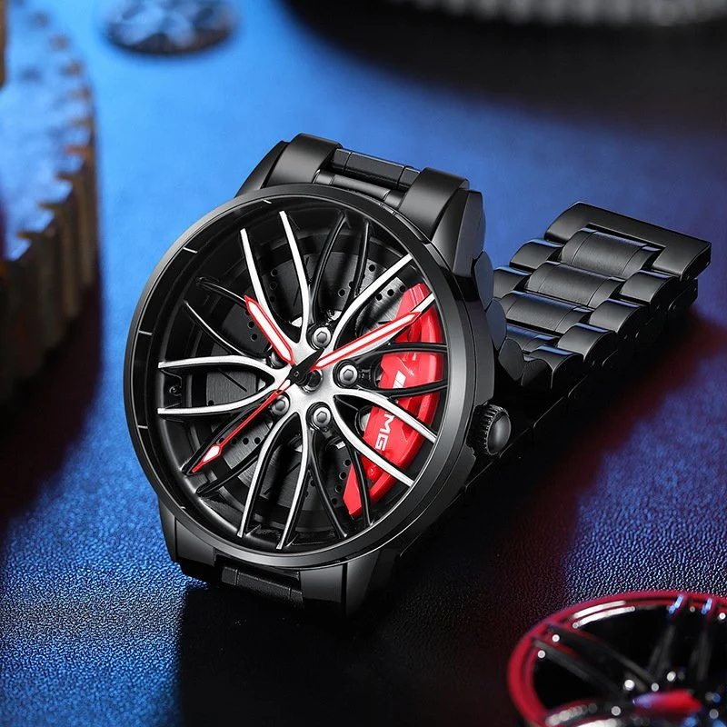 Stylische Rennwagen Herren Uhr - RaceVision