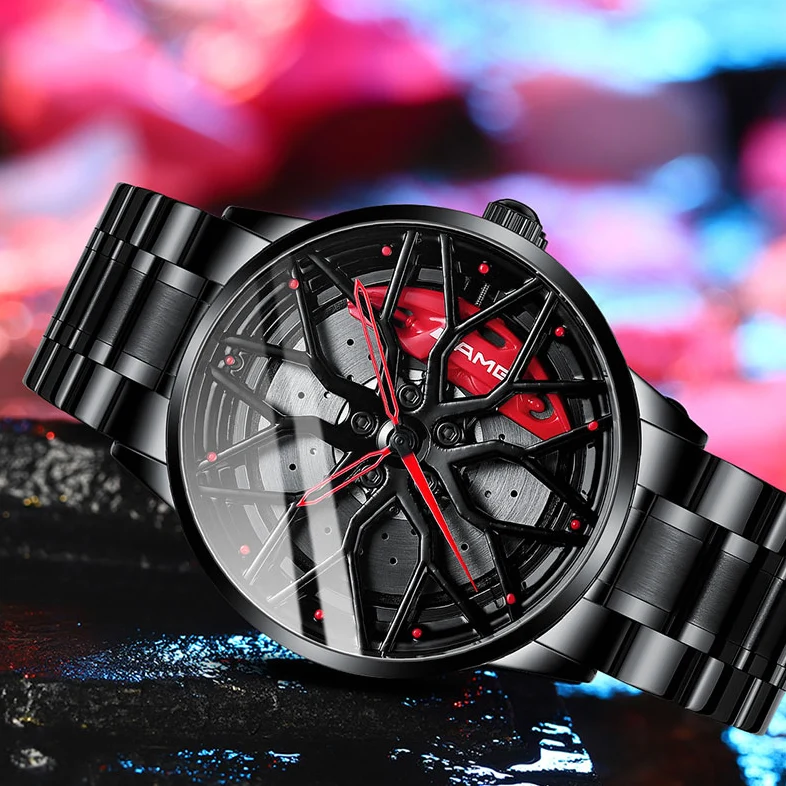 Stylische Rennwagen Herren Uhr - RaceVision