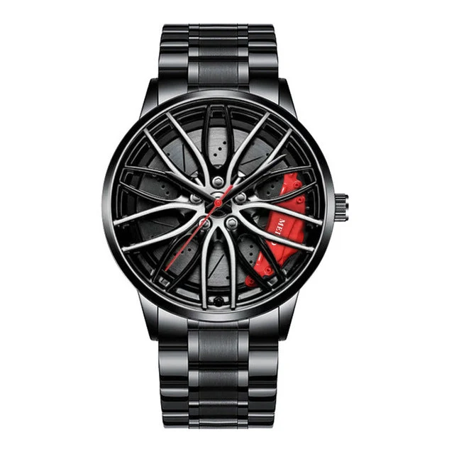 Stylische Rennwagen Herren Uhr - RaceVision