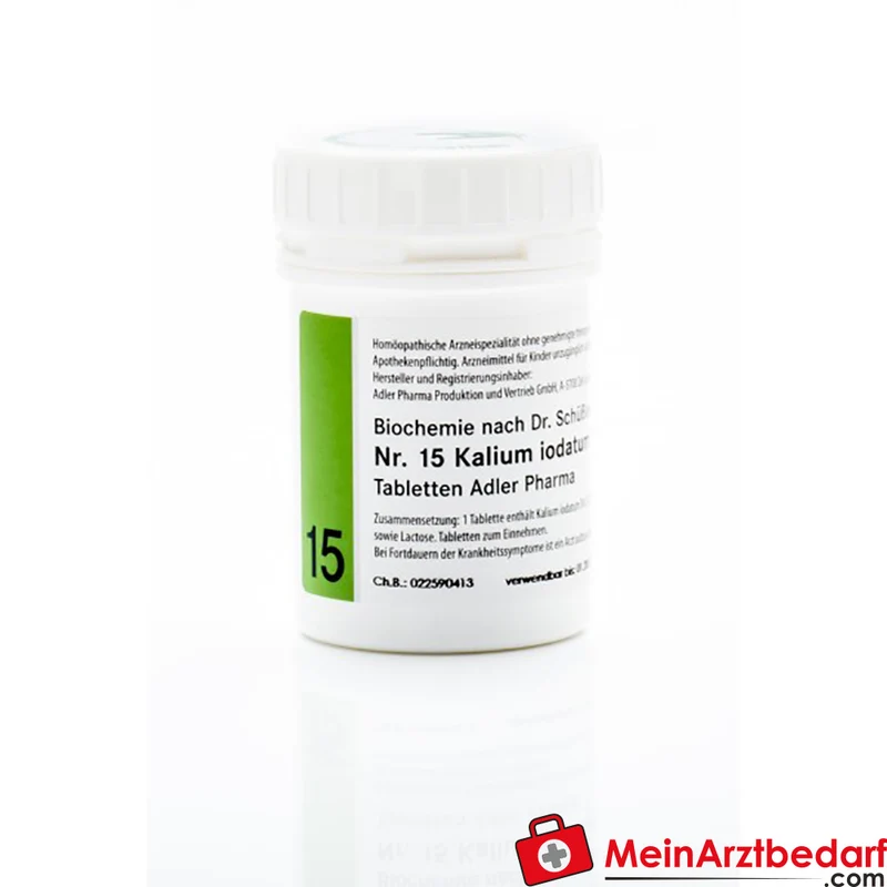 Adler Pharma Schüßler Salze Nr. 15 Kalium iodatum D12 Tabletten 100 g