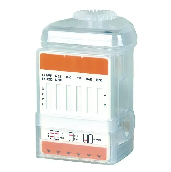 Cleartest® multidrug Cup 8, 1 test, Drugstest Amfetamine - Methamfetamine - Benzodiazepine - Cannabis - Cocaïne - Barbituraten - Fencyclidine - Morfine