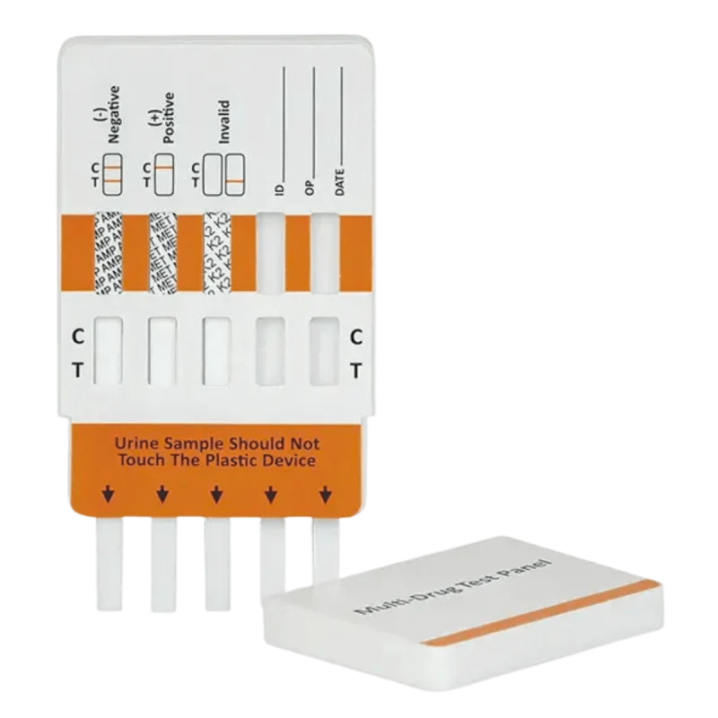 Cleartest® Multi Dip 12, Drugstest, 1 test Amfetamine - Benzodiazepine - Cocaine - Morfine - Methadon - Cannabis - Barbiturate - Metamphetamine - Extasy - Tricyclische Antidepressiva - Bupremorfie - Fentanyl