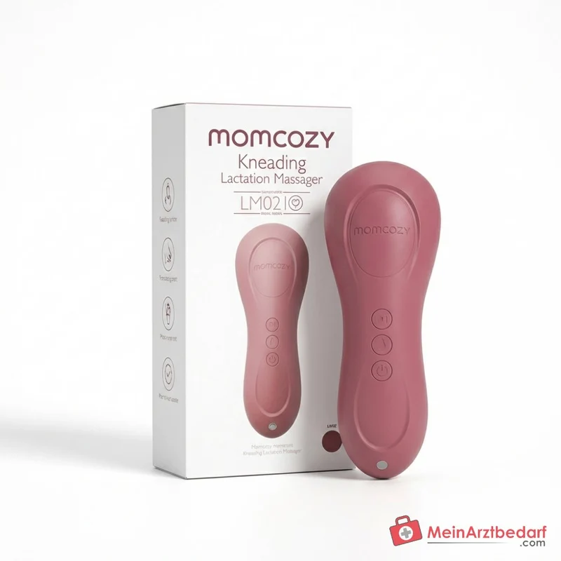 Momcozy Kneading Laktationsmassagegerät LM02, 3-in-1 mit Wärme und Vibration