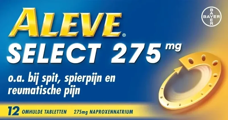 Aleve select 275 mg UAD - 12 tabletten
