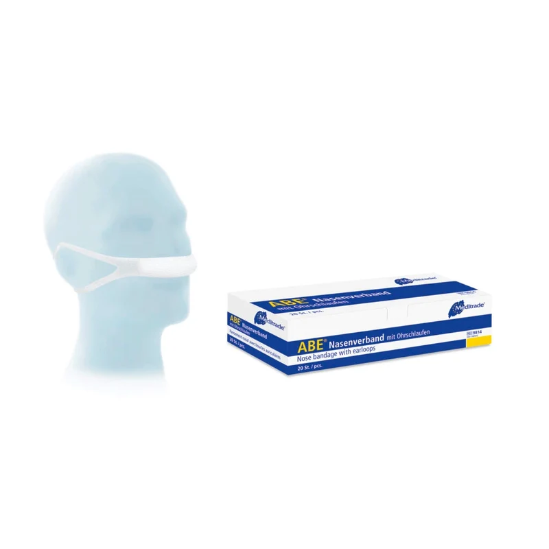 ABE Neusverband 20 Stuks – voor Neusbloeding, EHBO & Medisch Gebruik