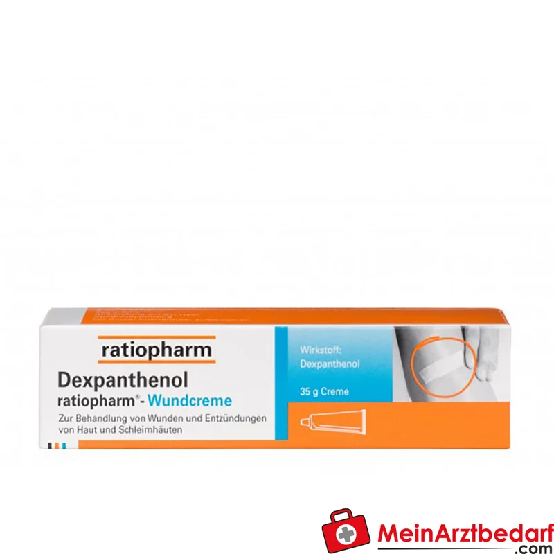 ratiopharm Dexpanthenol Wundcreme 5% 100 g
