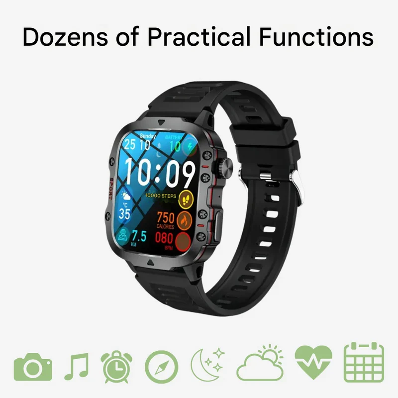 Wasserdichte Outdoor Smartwatch - TrailMate