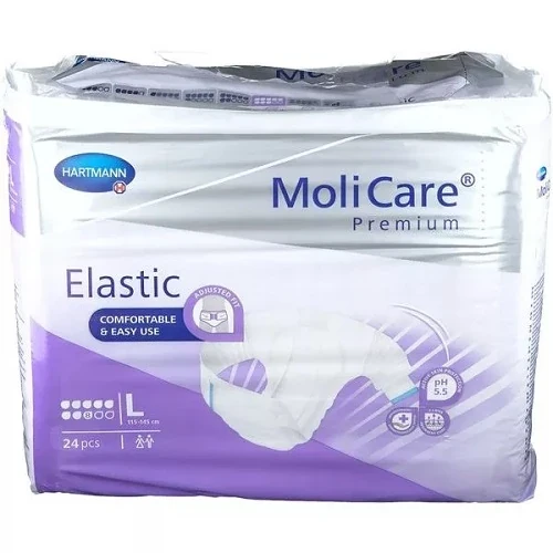 Molicare Premium Elastic Large 8 drops 24 stuks