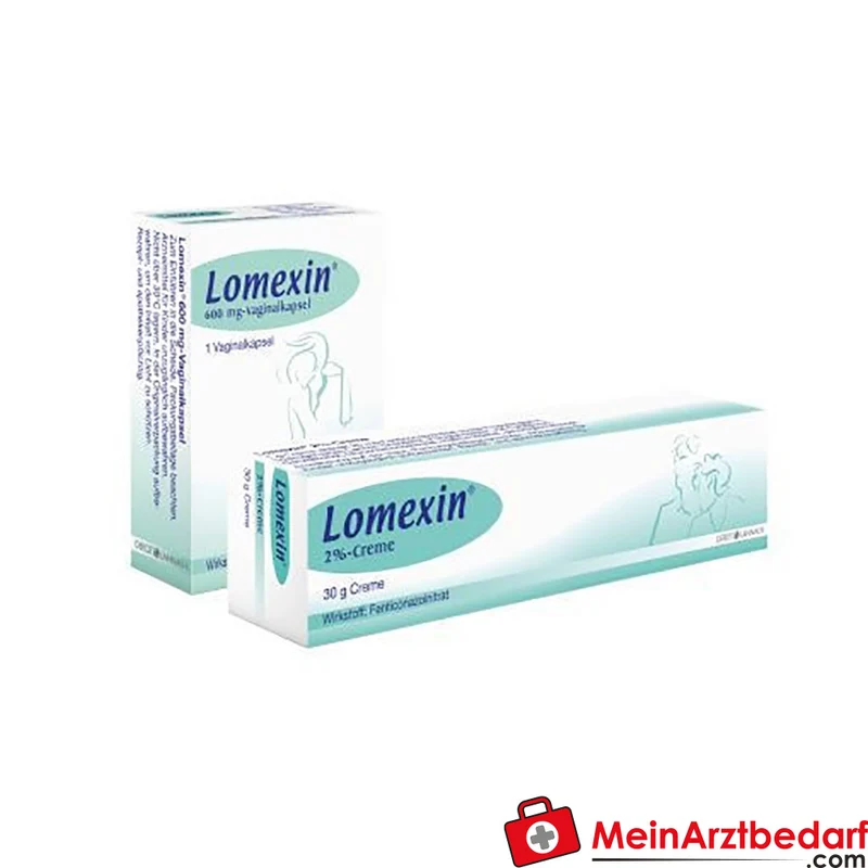Lomexin Vaginalkapsel 600 mg 1 St. Fenticonazol intravaginal