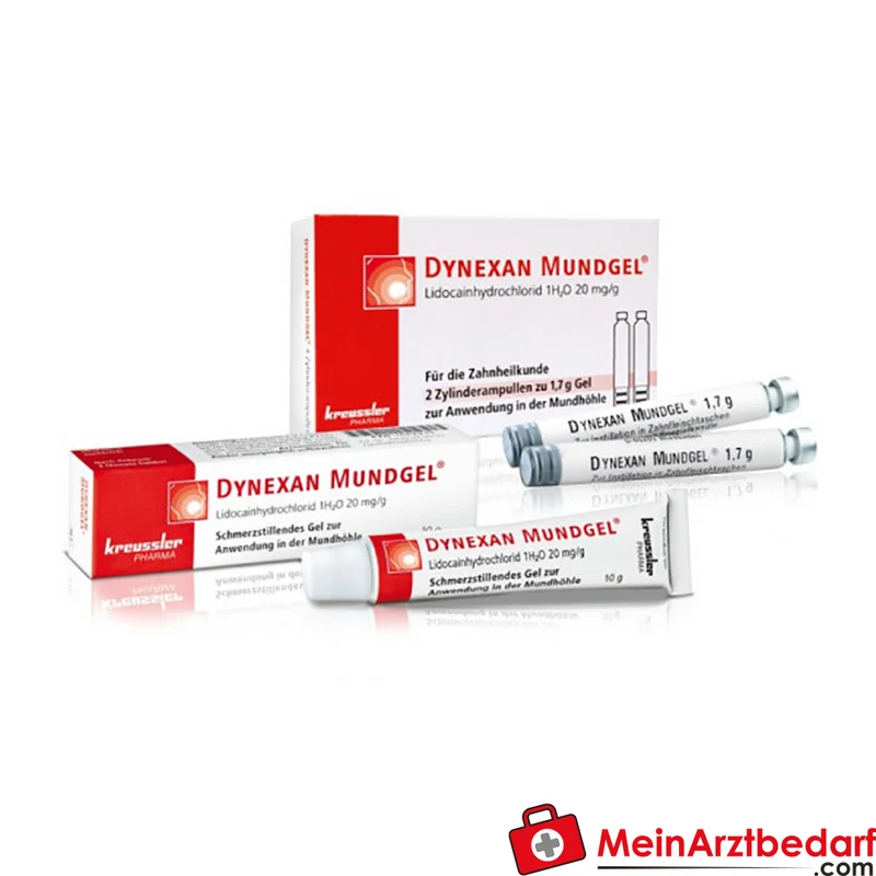 ERWO Pharma Dynexan Mundgel 1,8% Lidocain 10 g schmerzlindernd