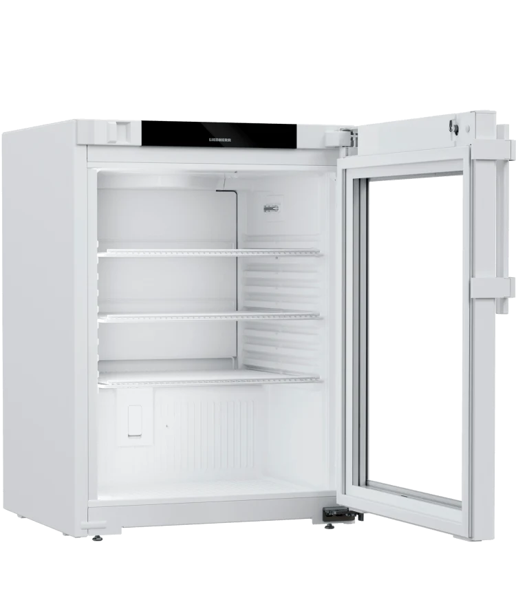 LiebherrHMTvh 1501 Perfection Medicijnkoelkast Glasdeur- 137 Liter - H 82 x B 60 cm - DIN13277