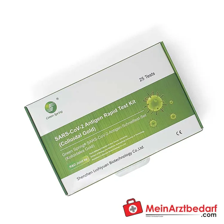 Green Spring SARS-CoV-2 Antigen-Schnelltest, 25 Stück