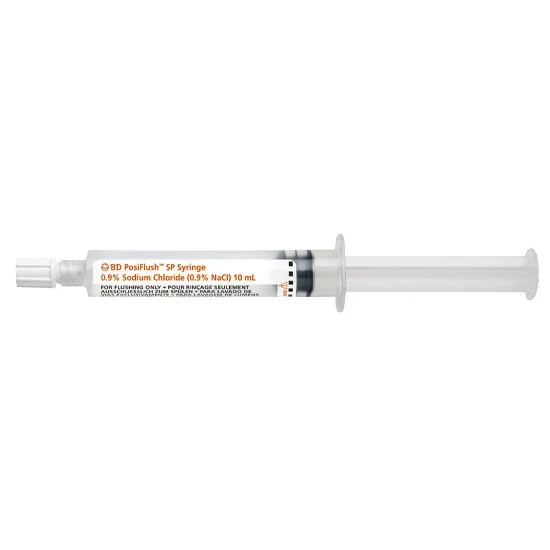 Bd PosiFlush voorgevulde spuit met NaCl 0,9% 10ml 30 stuks
