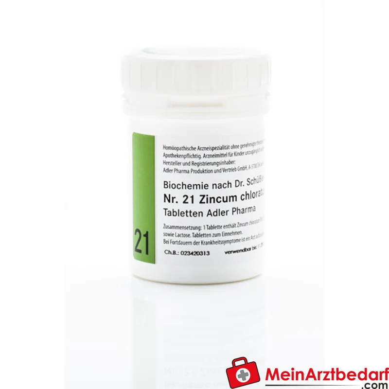 Adler Pharma Schüßler Salz Nr.21 Zincum chloratum D12 Tabletten 250 g