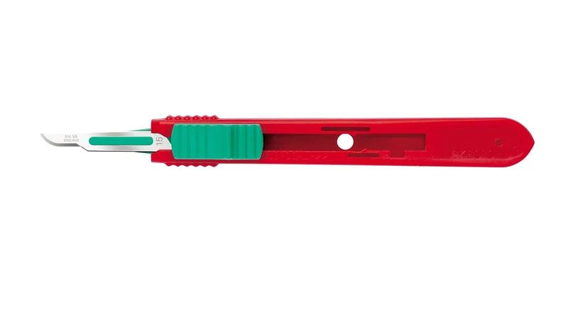 Swann-Morton intrekbare veiligheidsscalpel, nr. 15, steriel 25 stuks (3905)