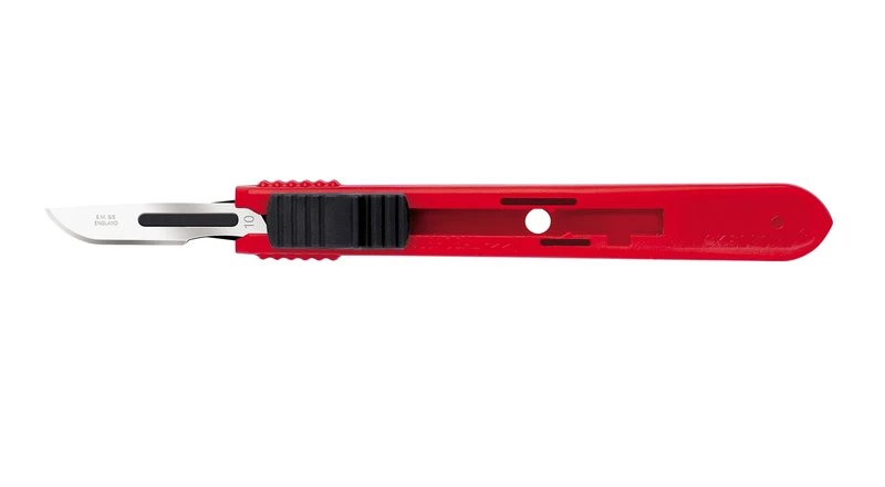 Swann-Morton intrekbare veiligheidsscalpel, nr. 10, steriel 25 stuks (3901)