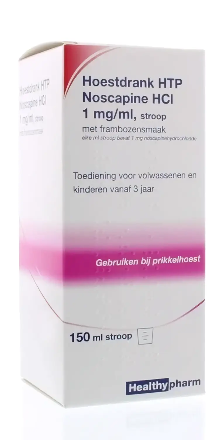 Hoestdrank HTP Noscapine HCl 1 mg/ml, stroop 150 ml