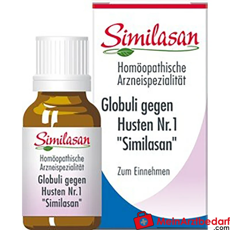 Similasan Globuli gegen Husten Nr.1, homöopathisch bei Reizhusten, 15 g
