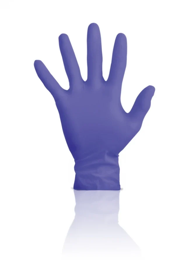 Klinion Nitrile Sensitive handschoenen - paars - Large - 150 stuks