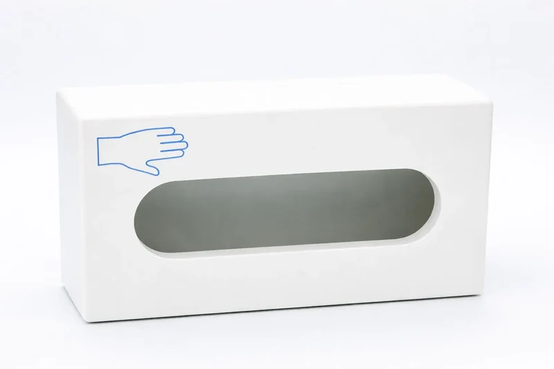 Design handschoenendispenser wit – hygiënische oplossing voor zorg en praktijk