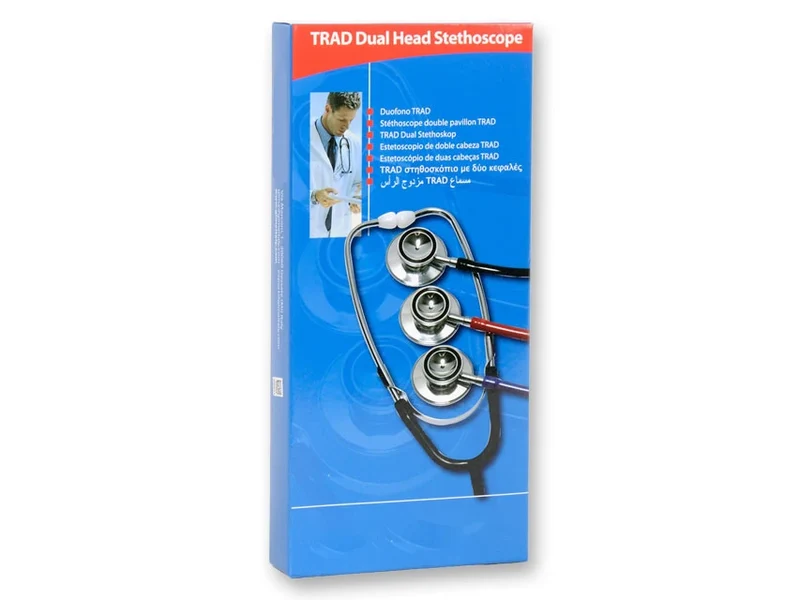 Traditionele aluminium stethoscoop, licht en betrouwbaar