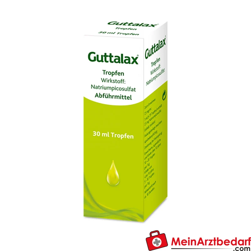 Guttalax Tropfen 30 ml – Abführmittel mit Natriumpicosulfat, wirkt ca. 10h