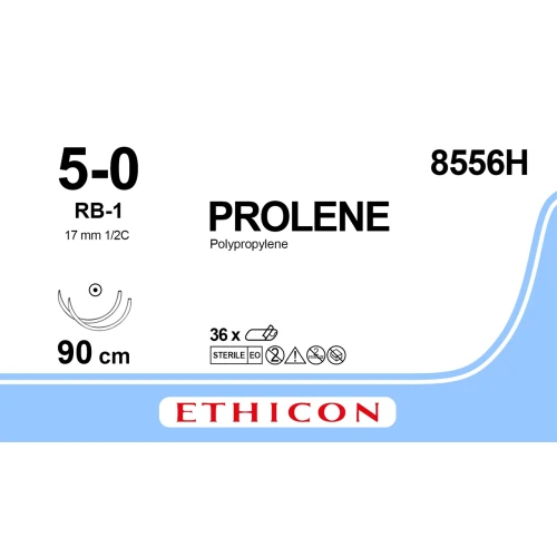 PProlene 5-0 90cm RB-1 8556H 36 stuks