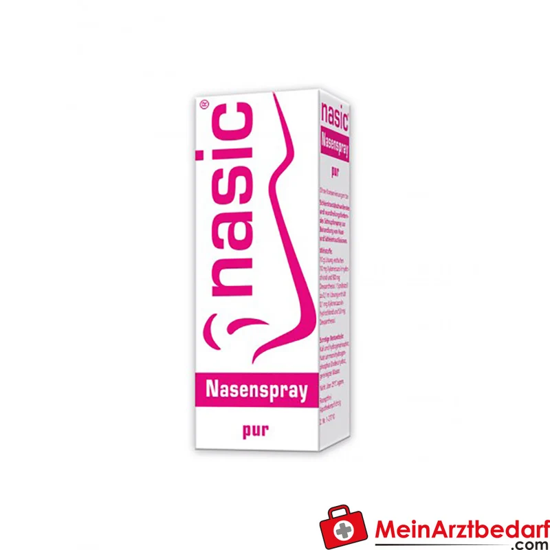 nasic pur Nasenspray 10 ml Xylometazolin + 5% Dexpanthenol