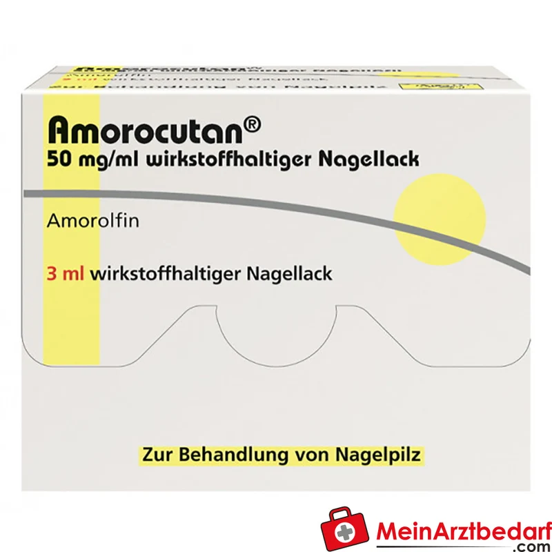 Dermapharm Amorocutan Nagellack 50 mg/5 ml, 3 ml, Antimykotikum bei Nagelpilz