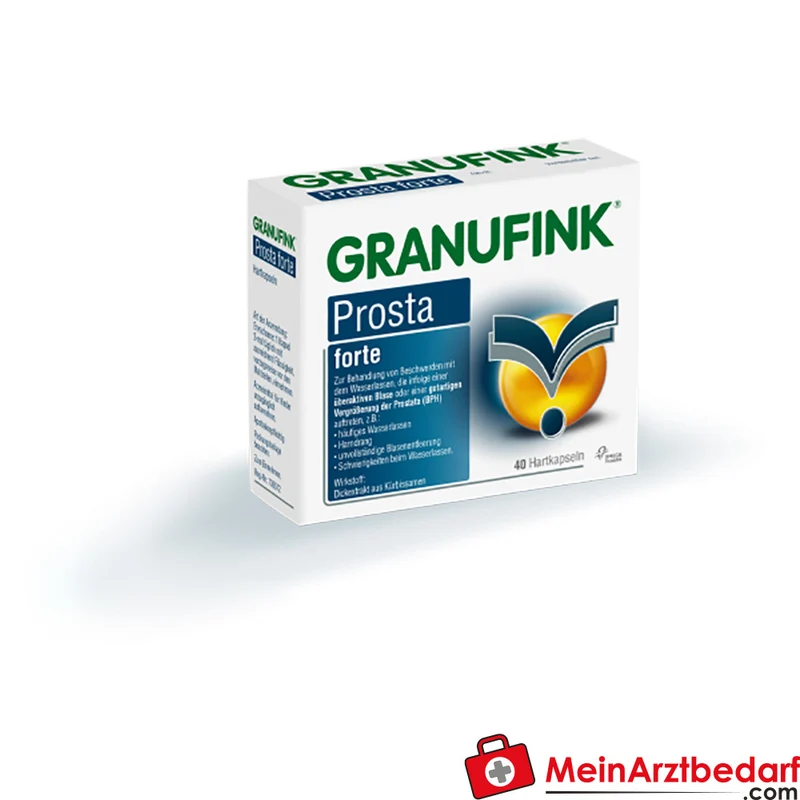 OME01 Granufink Prosta forte 40 St. – 500 mg Kürbisextrakt, Prostata