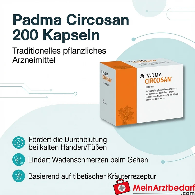 Padma Circosan 200 Kapseln durchblutungsfördernd tibetische Kräuter