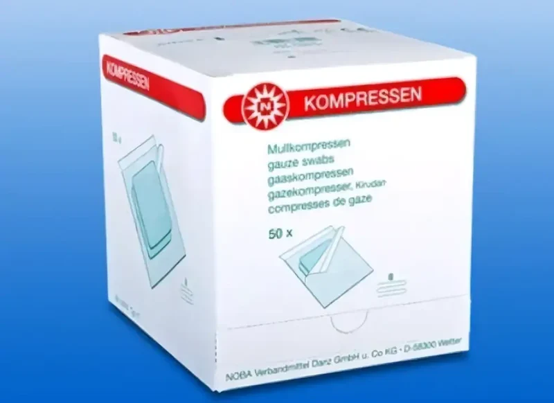 Gaascompres Noba 8lgs 10 x 10 cm steriel, 50 x 2 stuks , 708210