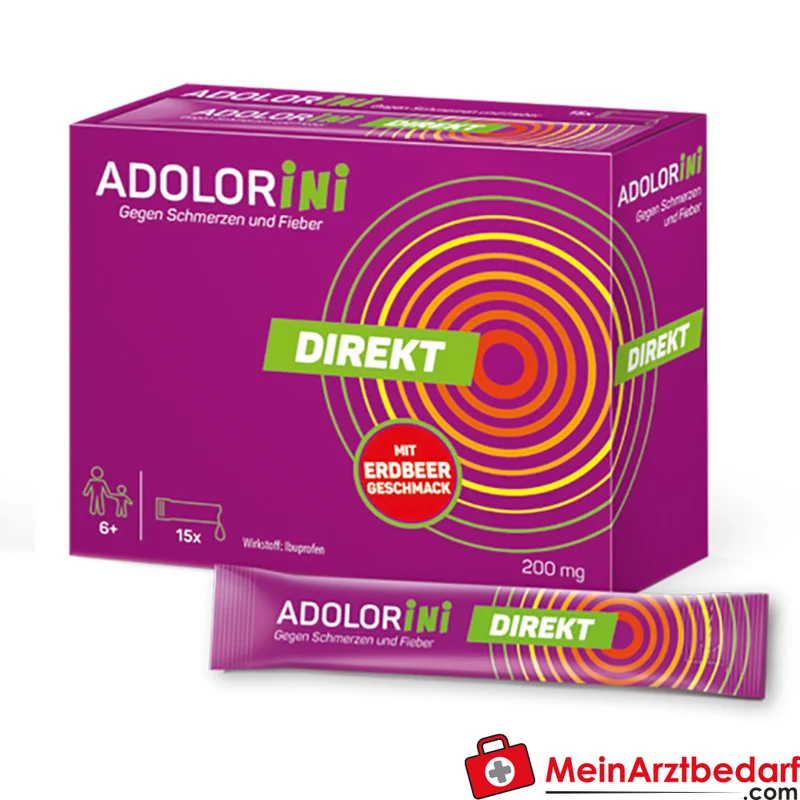 KWI01 Adolorini Direkt-Suspension 200 mg, 15 Beutel Schmerzmittel