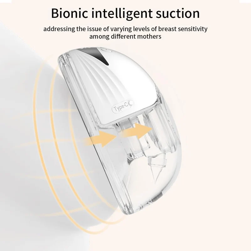 Tragbare elektrische Milchpumpe mit LED-Display – Mirava