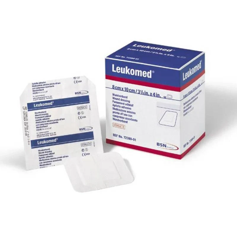 Leukomed 8 x 10 cm - per 50 stuks