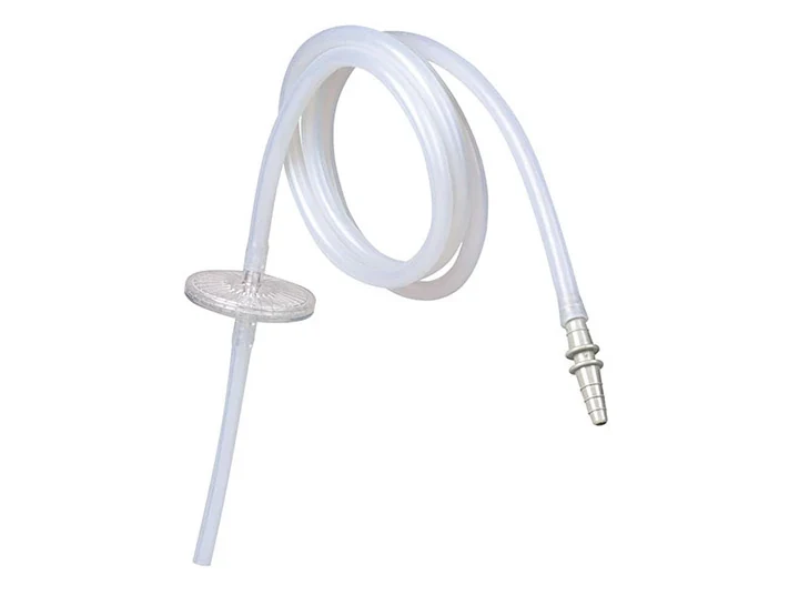 Askir Aspiret BR-bacteriënfilter met siliconenslangenset