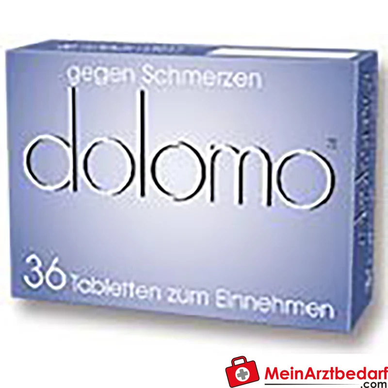 Dolomo Tabletten 36 Stk. 250 mg Acetylsalicylsäure / 250 mg Paracetamol / 50 mg Coffein