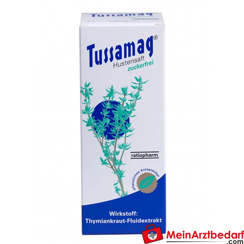 ratiopharm Tussamag Hustensaft zuckerfrei 150 ml pflanzlich schleimlösend