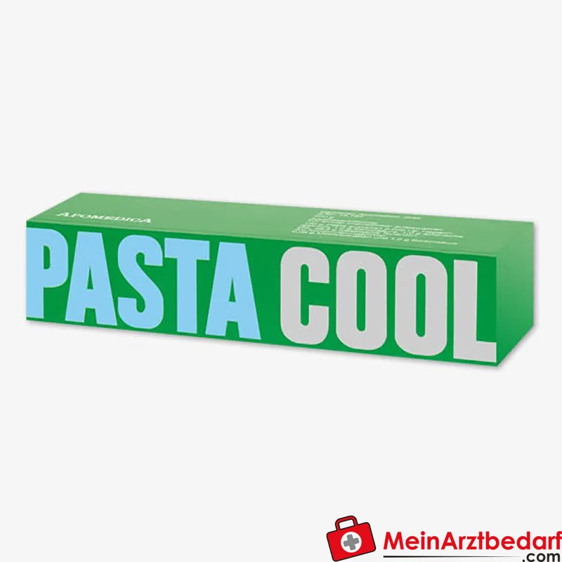 Apozema Pasta Cool 190 g Umschlagpaste mit Heparin und Salicylsäure bei Prellungen