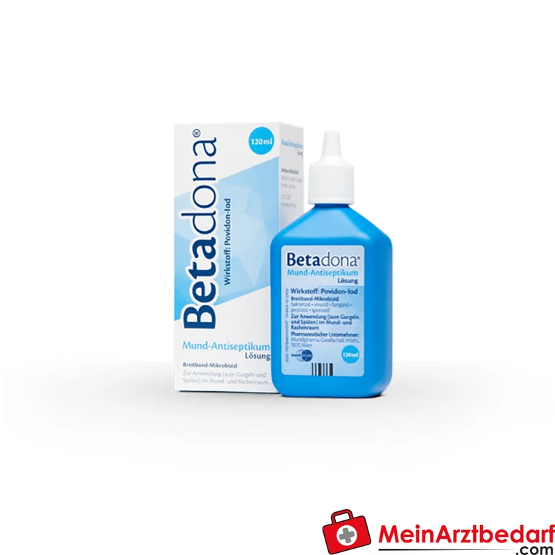 Betadona Mund-Antiseptikum 120 ml antiseptisches Mundwasser