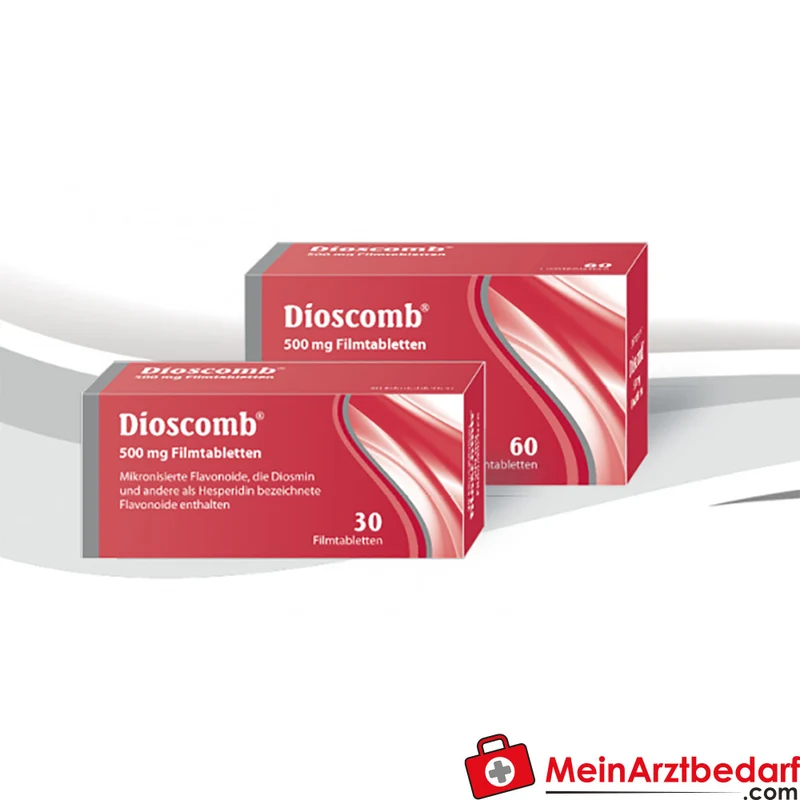 ERWO Pharma Dioscomb 500 mg Filmtabletten 30 St. Venenmittel bei Venenleiden & Hämorrhoiden