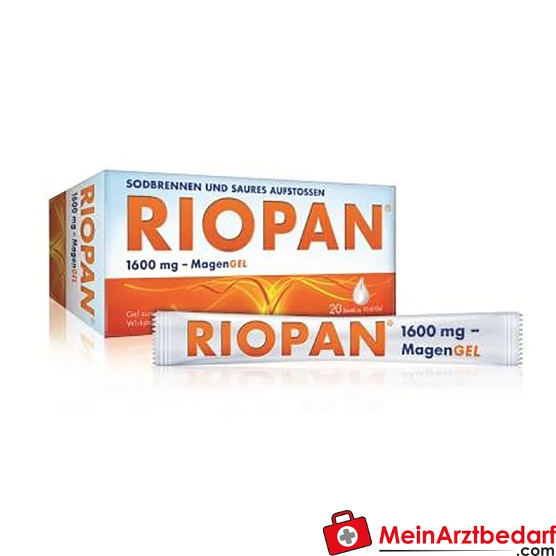 Takeda Riopan Magengel 1600 mg, 10 St. gegen Sodbrennen