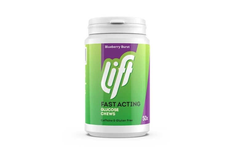 Glucotabs lift tablet 4G bosbes - 50 stuks