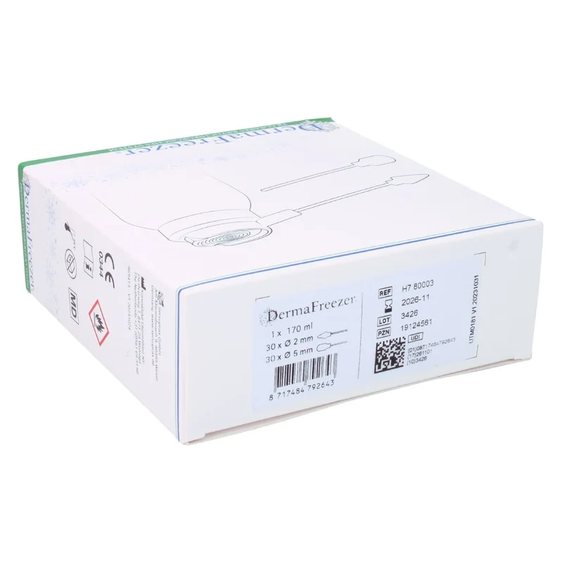DermaFreezer set 60 applicaties verwijderen van wratten en goedaardige laesies