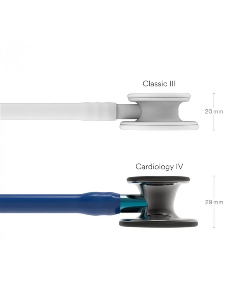 LITTMANN® "CARDIOLOGY IV" - 6202 - Marine Blauw Smoke Glans Zwart Blauw