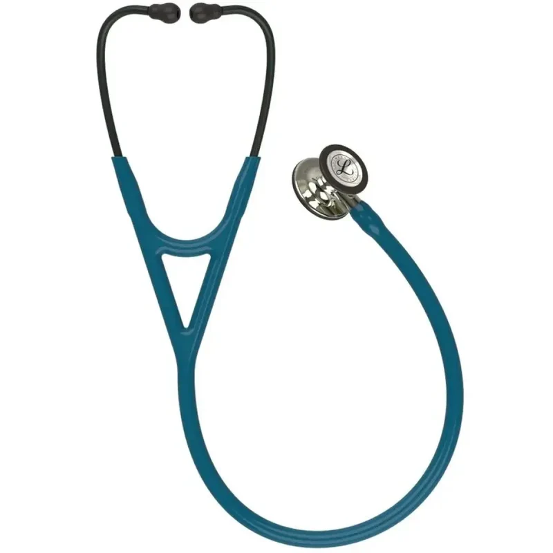 LITTMANN® "CARDIOLOGY IV" - 6190 - Caribisch Blauw - Champagne - Zwart - Champagne