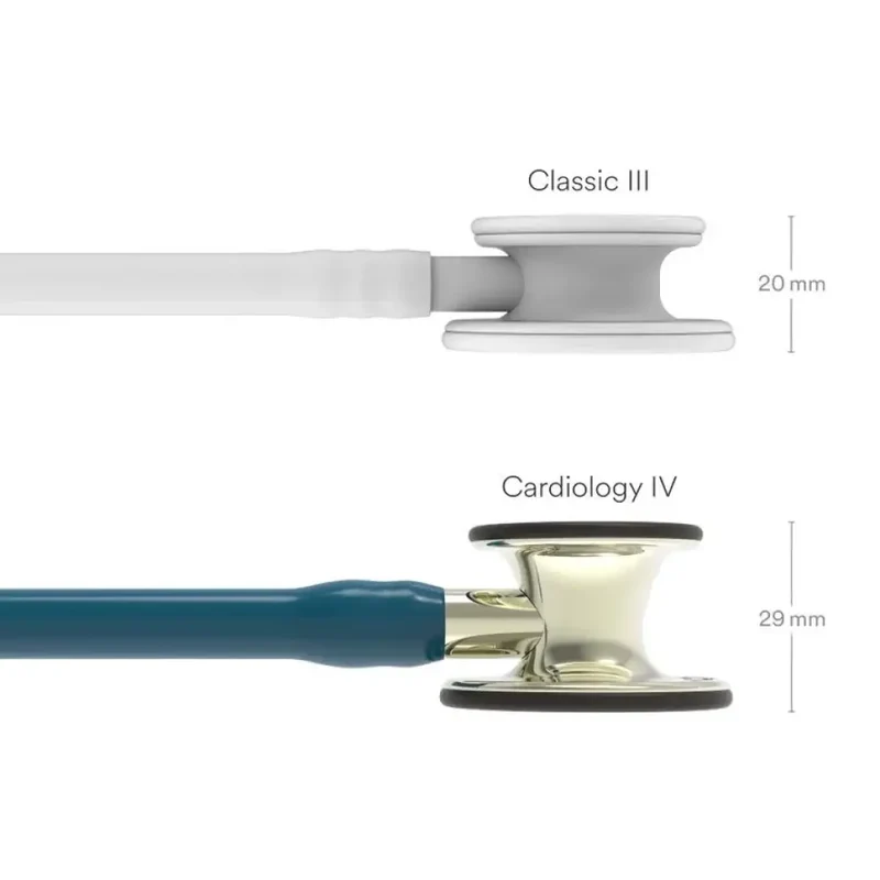 LITTMANN® "CARDIOLOGY IV" - 6190 - Caribisch Blauw - Champagne - Zwart - Champagne