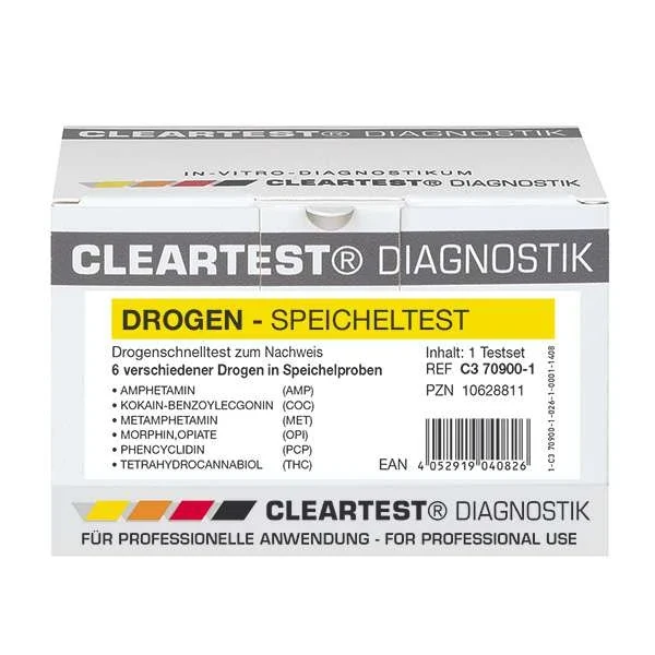 Cleartest Drugs Speekseltest Eco - 1 stuk