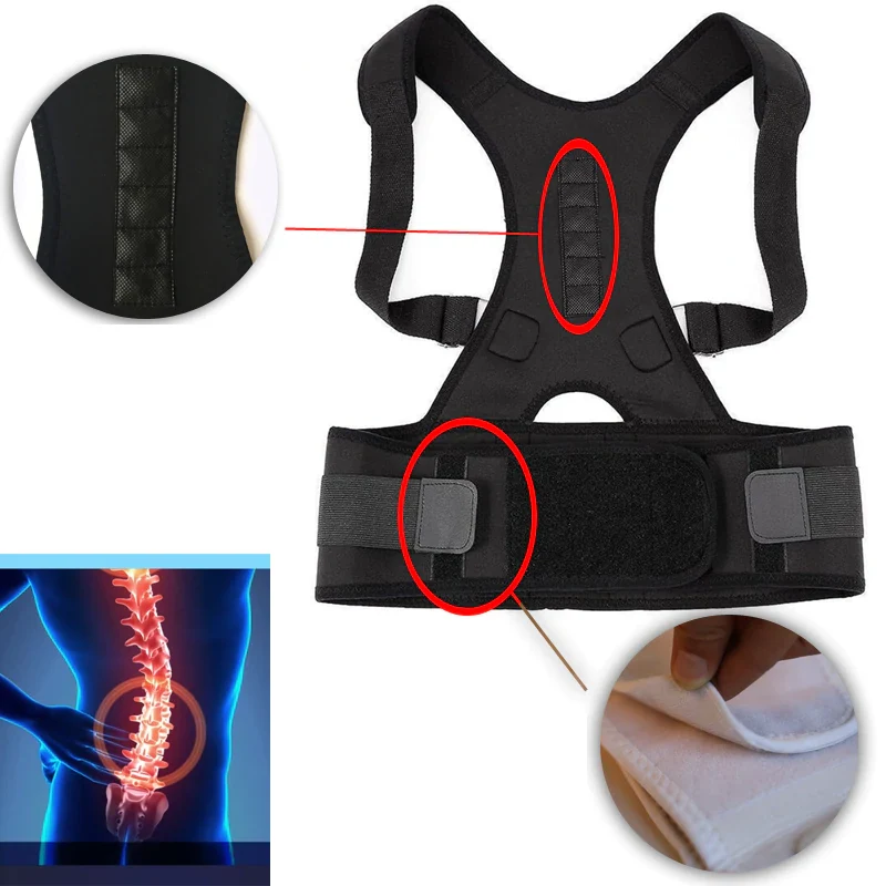Magnetischer Rückenstütze - BackAligner